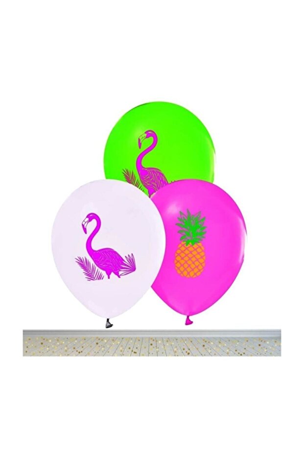 Flamingo Balon - 6 Adet - 2