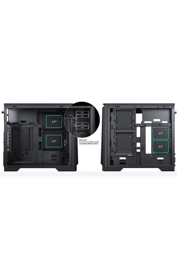 Eclipse P200a Performance Edition, Mini-ıtx, Oyuncu Bilgisayar Kasası - Saten Siyah - 7