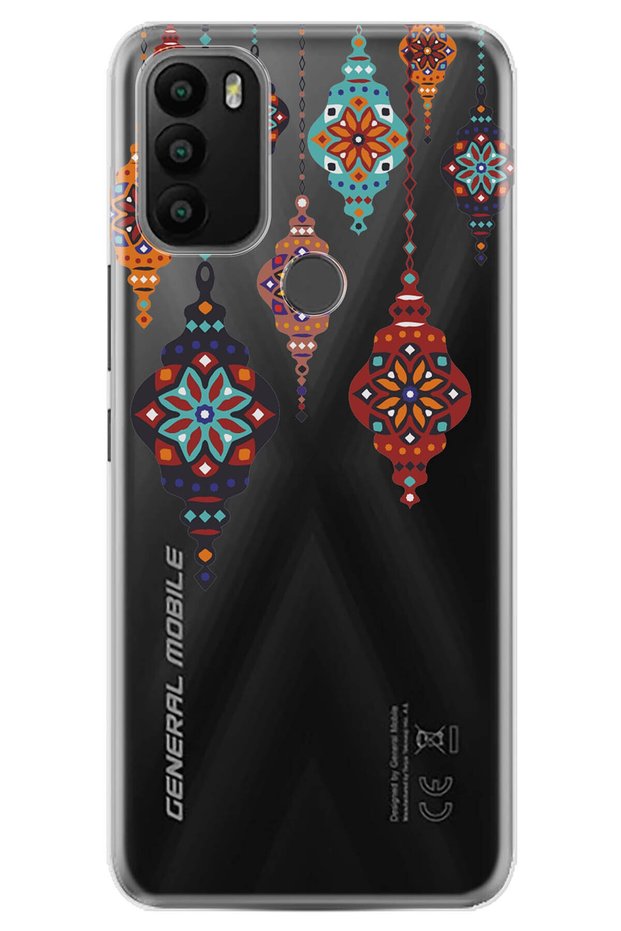 General Mobile Gm 21 Plus Case Pure Modern Patterned Silicone Cover Lux Lights