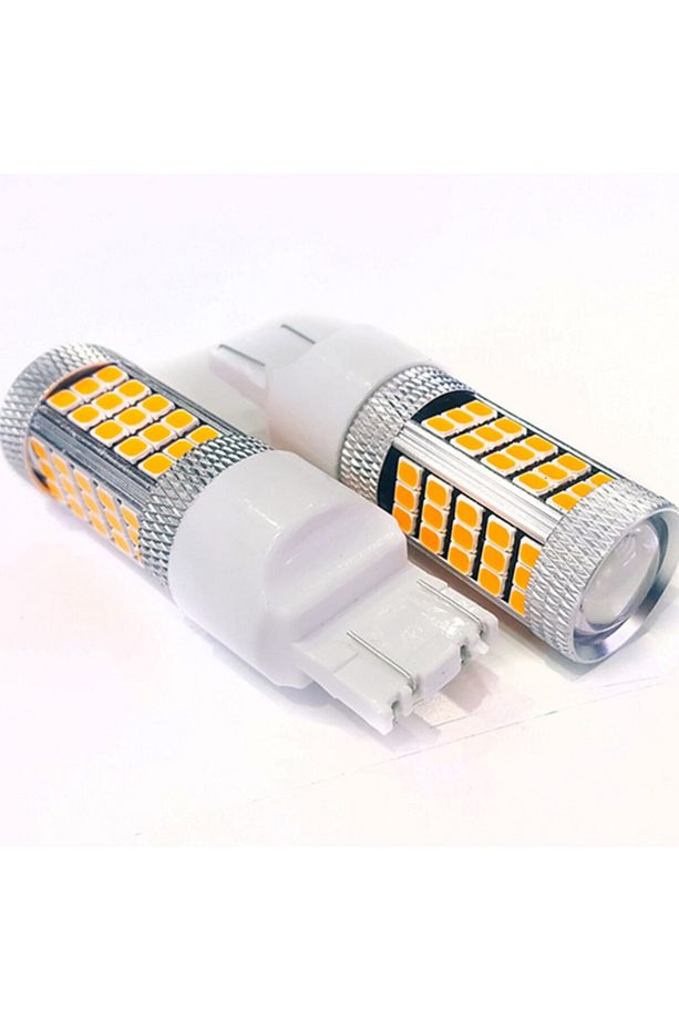 Pemium T20-7440-9w- Dipsiz Tek Duy Led Ampul Turuncu Mercekli - 4