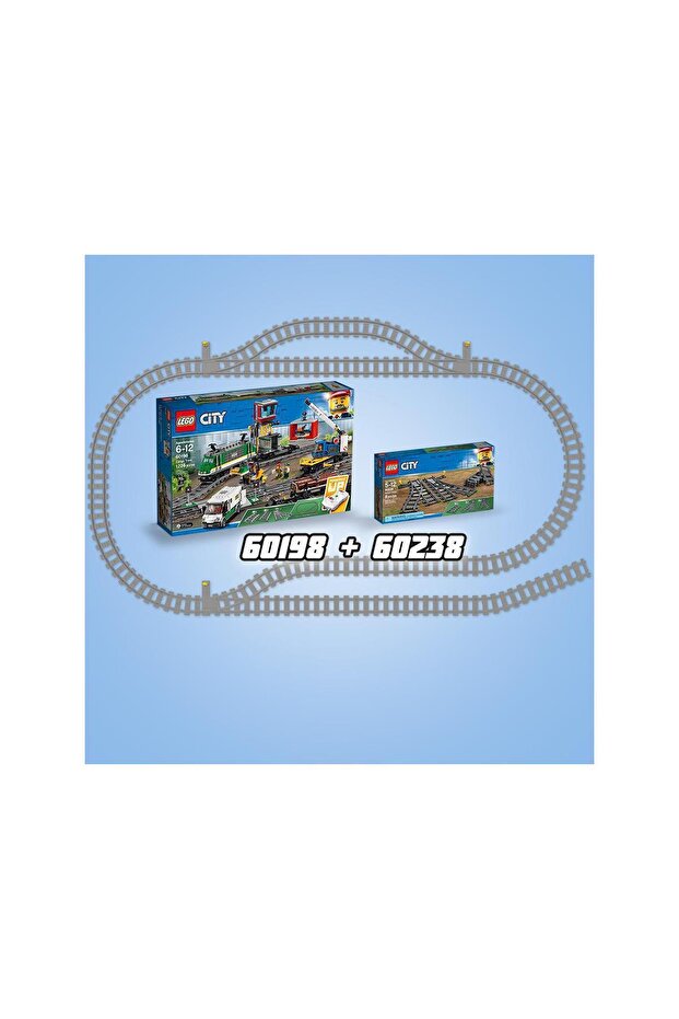 ® City Değiştiren Makaslar 60238 - Tren Seven Çocuklar için Yaratıcı Oyuncak Yapım Seti (8 P) - 7