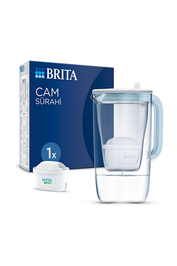Filtreli Cam Su Arıtma Sürahisi 1x Maxtra Pro All-In-1 - Açık Mavi 2,5 lt - 1