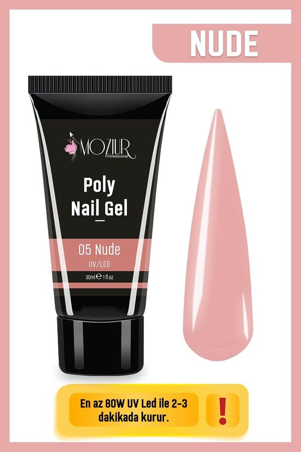 Poly Jel 30ml Nude - 1