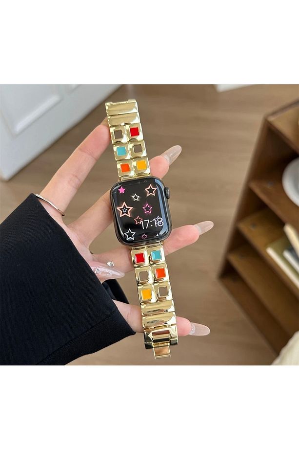 APPLE WATCH UYUMLU 38/40/41 MM FIRE LOOP KORDON - 1