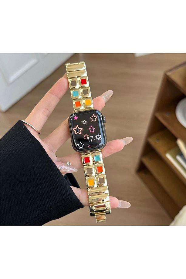APPLE WATCH UYUMLU 42/44/45/49 MM FIRE LOOP KORDON - 5