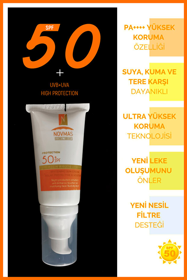 Beyazlatıcı Yüz Güneş Kremi Yüksek Korumalı Uva-uvb (60 ml) - 2