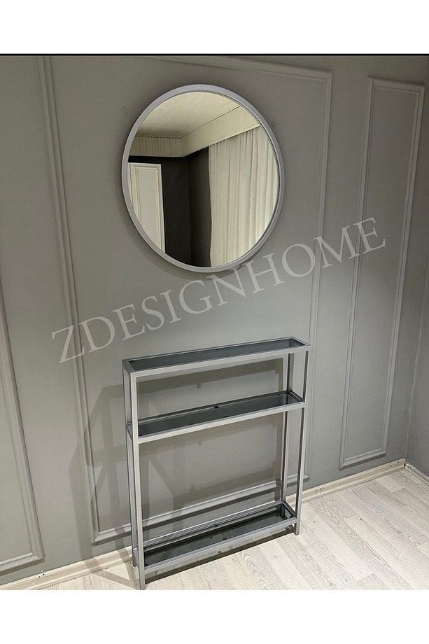 70 Cm Ayna, 80x15x100 Cm Dresuar Takım (DAR ALANLARINIZ IÇİN IDEAL) - 1