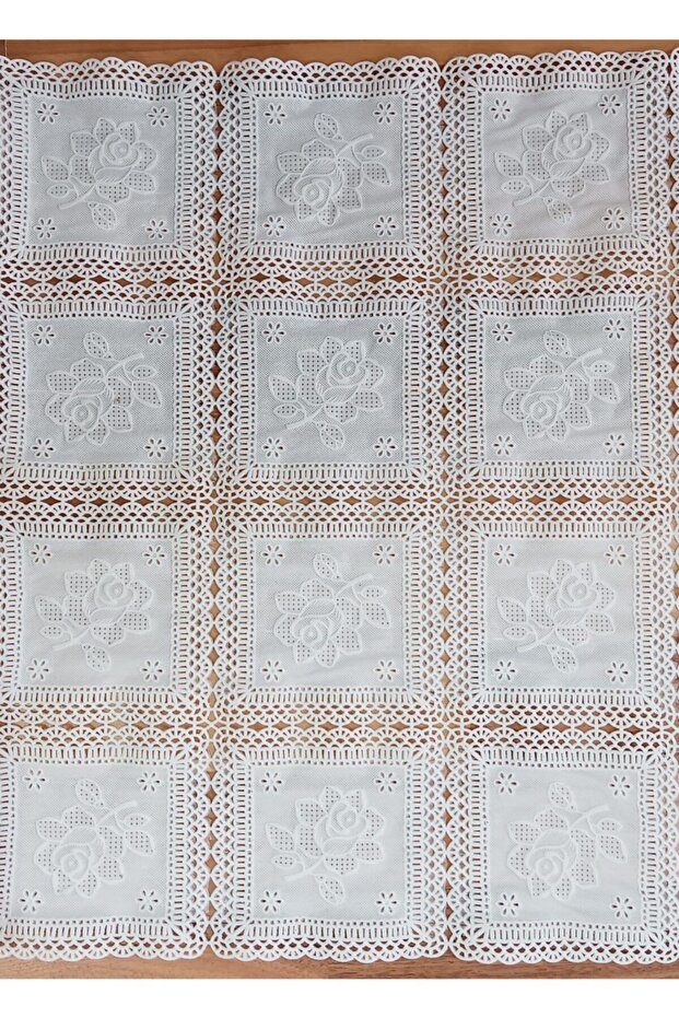 Lace PVC Shelf - Cabinet-drawer Cover /new: 50 Cm X 1 Mt Pattern Flower 021