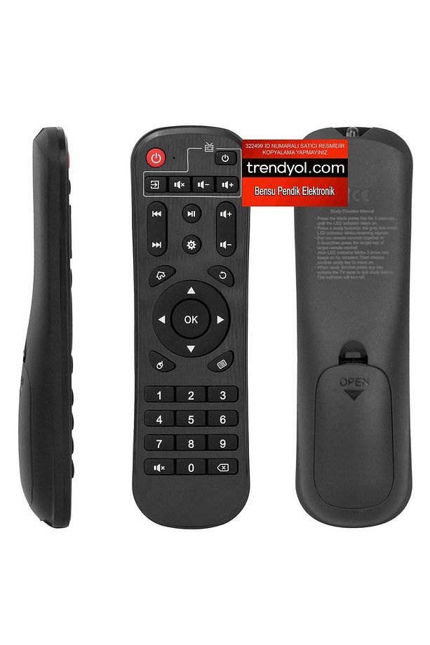 TV BOX KUMANDA WELLBOX ANDROİD MOUSE TUŞLU KUMANDA WELLBOX KUMANDASI BENSU PENDİK - 4