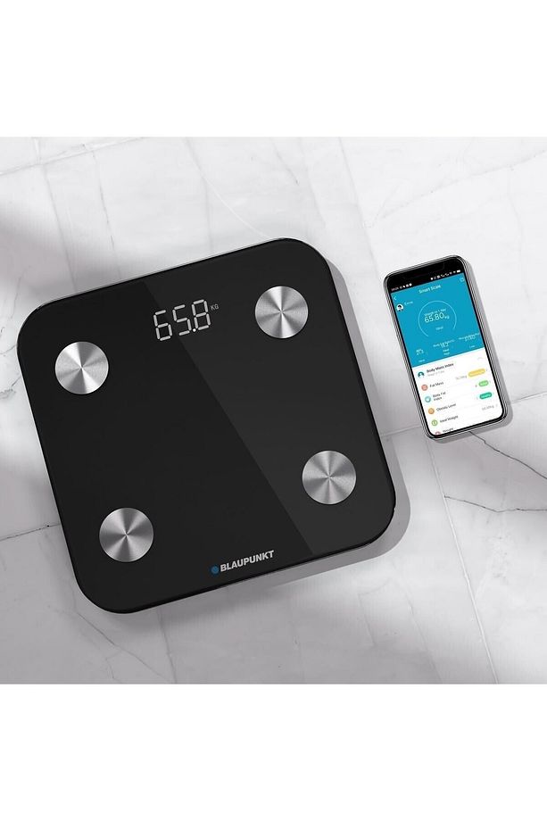 SW500 Body Master Smart Bluetooth Tartı Baskül Siyah - 4