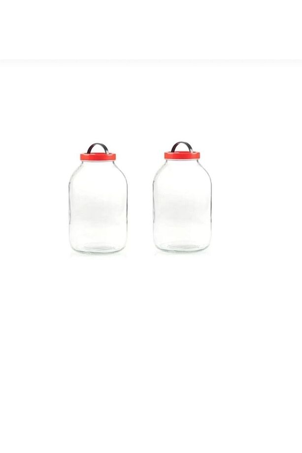 paşabahçe şişecam 2 Litre Cam Turşu Ve Bakliyat Saklama Kavanozu 2000 Cc 1 adet - 1