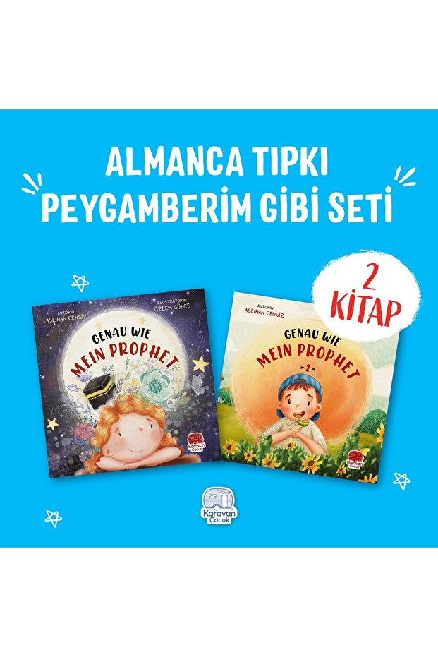 Almanca Tıpkı Peygamberim Gibi Seti (2 Kitap), Aslıhan Cengiz