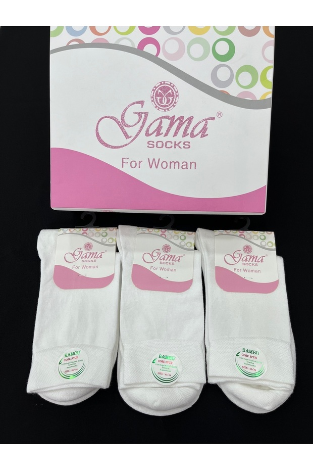 3 Pieces of Bamboo 100% Natural Nylon-Free Thin Summer Conch Women's Socks