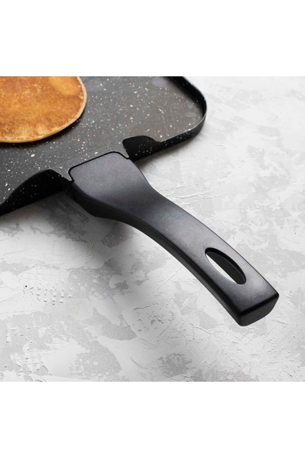 Eda granit kare döküm krep tava 26 cm pankek krep omlet sahan tavası - 4