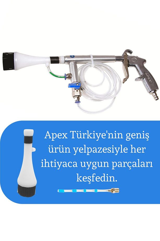 Tornador Temizlik Tabancası, Fırçalı Detay Temizlik Tabancası Ile Profesyonel Detay Temizlik - 6