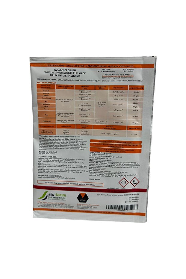 KİLLMETHRİN 2.5 WP-AKREP İLACI - 2