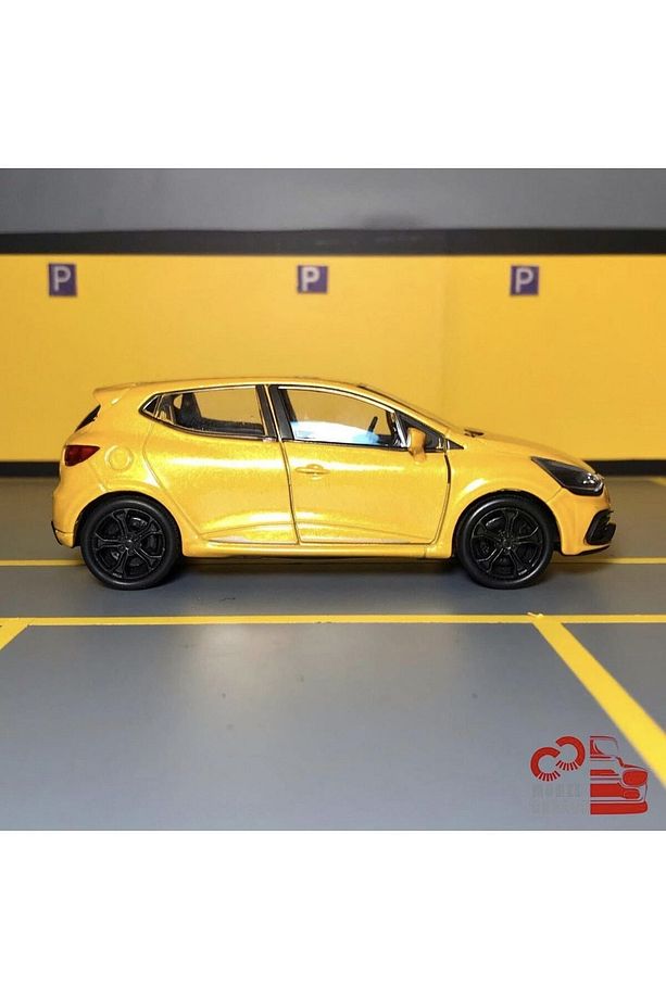 Renault Clio Rs 1/36 Ölçek *c&c Model Garage* Çek Bırak Diecast Metal Model Araba Oyuncak - 3