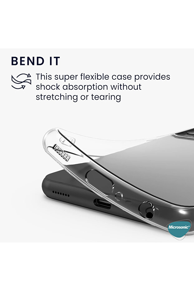 Xiaomi Redmi Note 13 Pro Plus 5G Kılıf Transparent Soft Şeffaf - 5