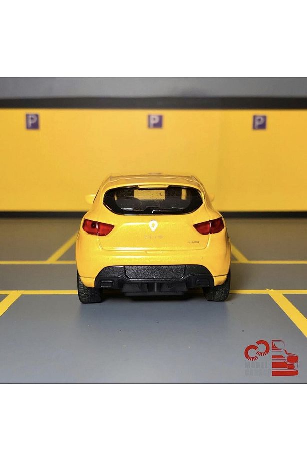Renault Clio Rs 1/36 Ölçek *c&c Model Garage* Çek Bırak Diecast Metal Model Araba Oyuncak - 4