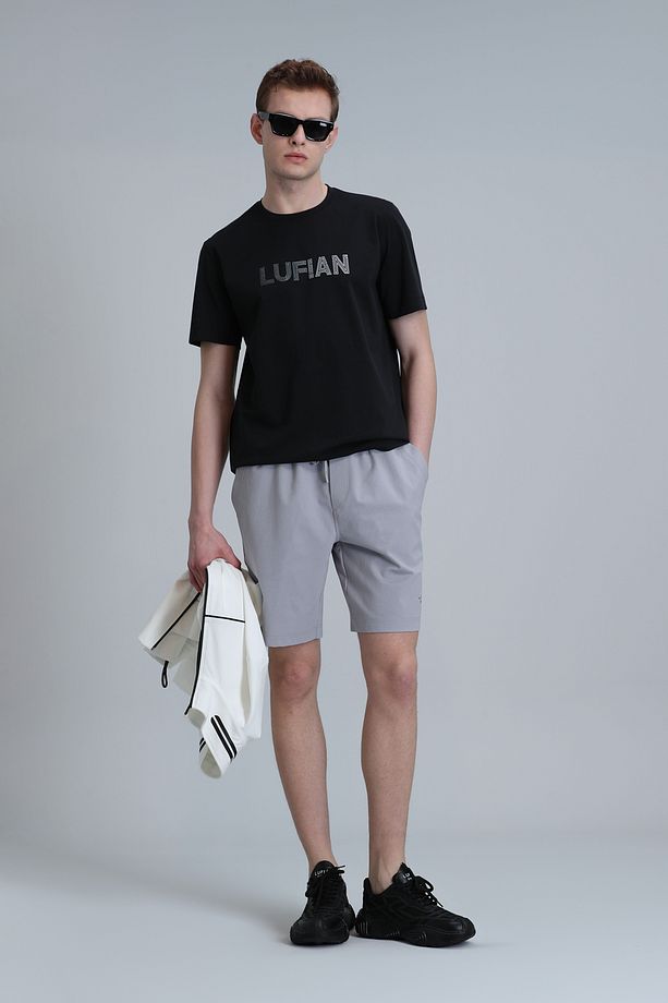 LUFİAN Fral Spor Erkek Chino Şort Slim Fit 50027 - 1