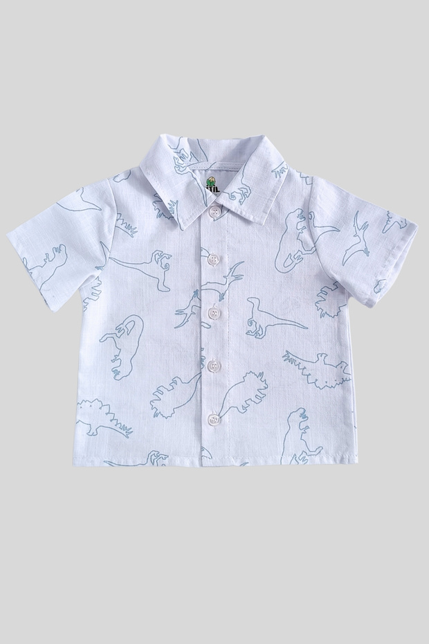 Linen Fabric Baby Boy Shirt