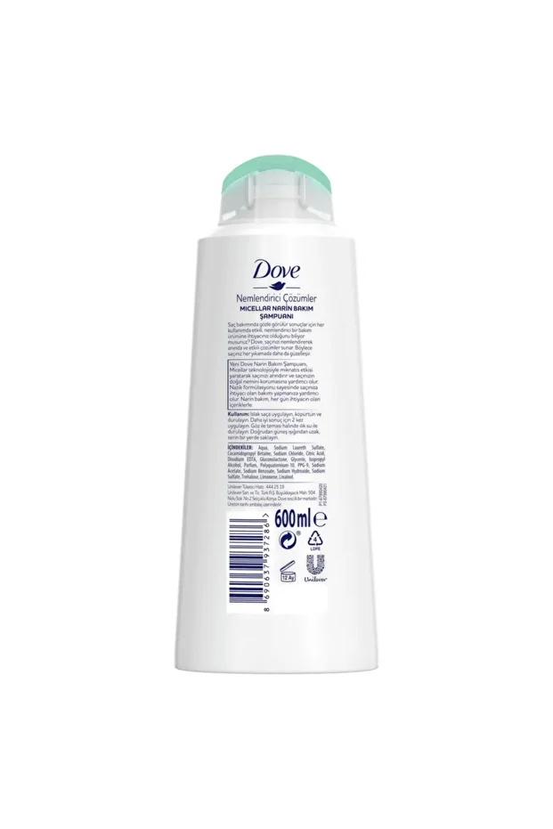 Marka: Şampuan Micellar Narin Bakım 600 Ml Kategori: Şampuan - 3