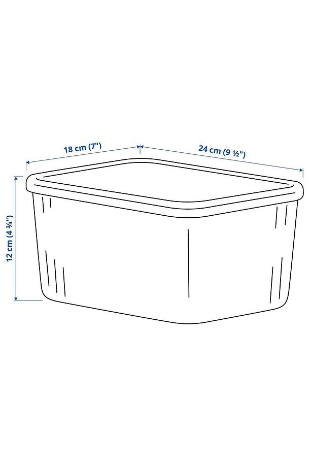 Rykta Kapaklı Saklama Kutusu 18X24X12 3.5 LT - 5