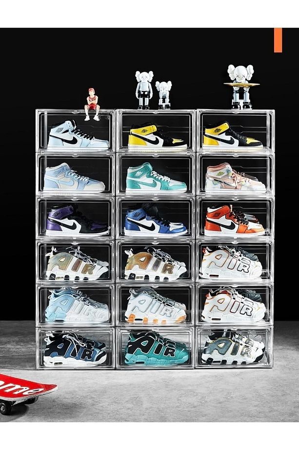 Sneakers Box Ayakkabı Kutusu Organizer (10 ADET) - 6