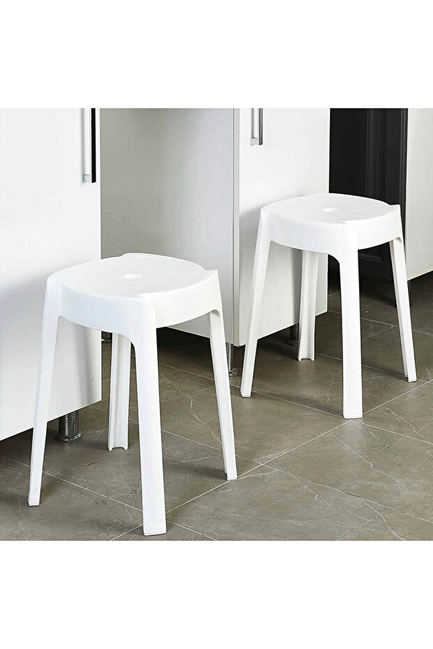 Solo Tabure - Beyaz - 2