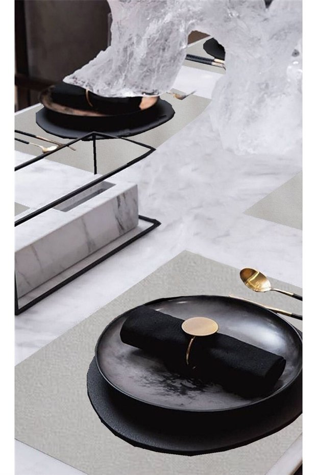 6-Piece Velvet Textured Serving Napkin