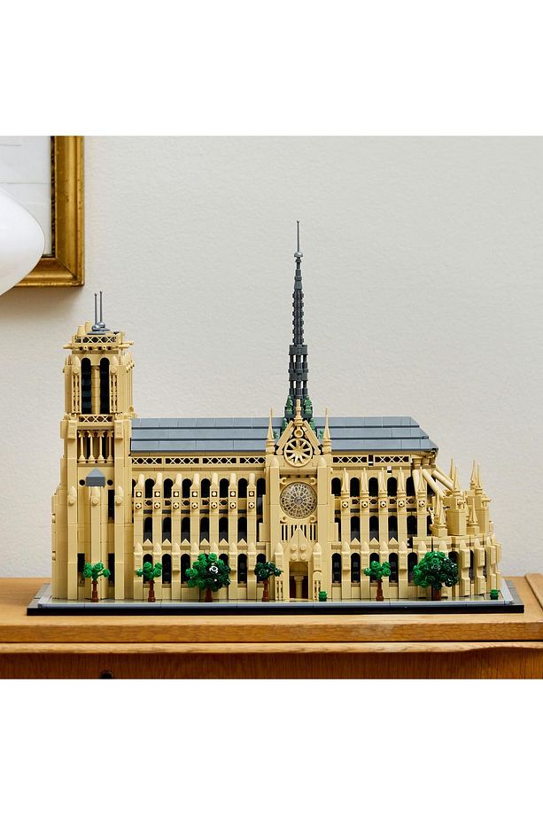 Architecture Notre Dame Katedrali 21061 - 18+ Dekoratif ve Sergilenebilir Model Yapım Setii (4383Pr) - 8