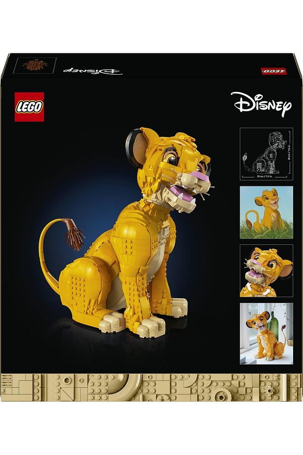 ® │ Disney Genç Aslan Kral Simba 43247 - 18+ Koleksiyonluk Model Yapım Seti (1445 Parça) - 5
