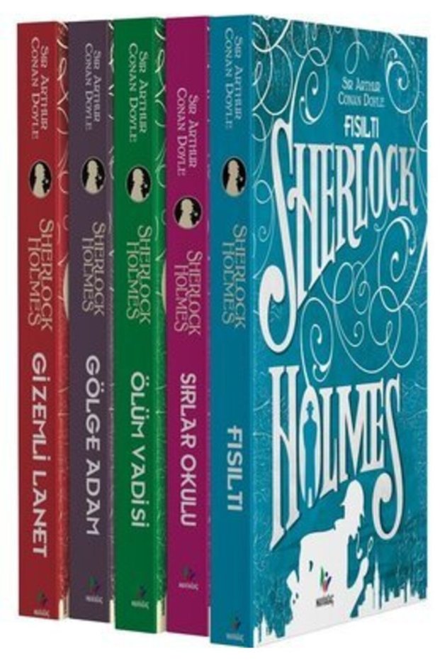 Sherlock Holmes Whisper - School of Secrets - Death Valley - Shadow Man - Mysterious Curse / 5 Book Set
