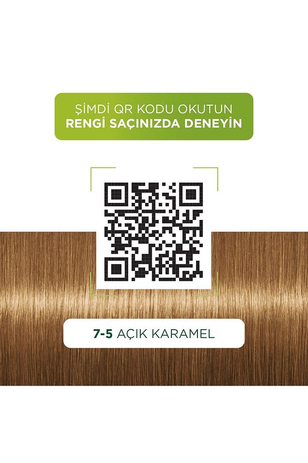 Kalıcı Doğal Renkler 7-5 Açık Karamel - 3
