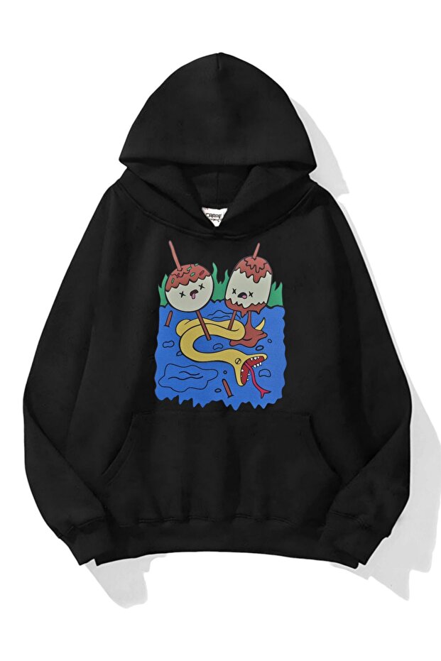Marceline e Princesa 3 iplik Oversize Sweatshirt - 1