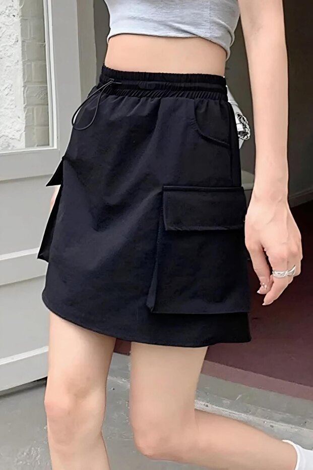 Kargo Cep Mini Etek - 1