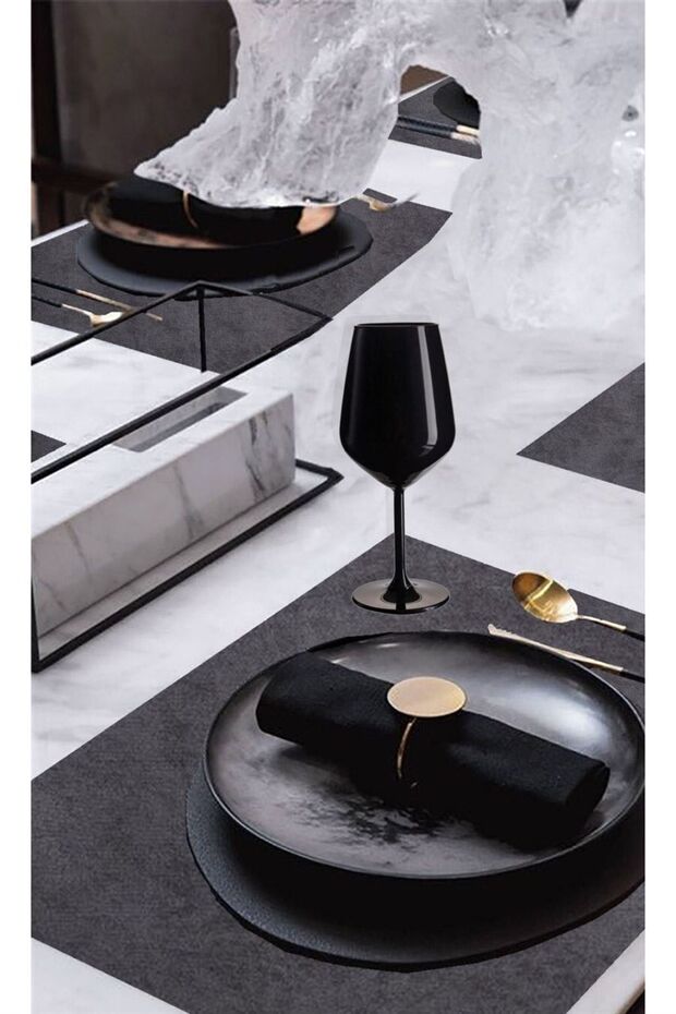 6-Piece Velvet Textured Serving Napkin