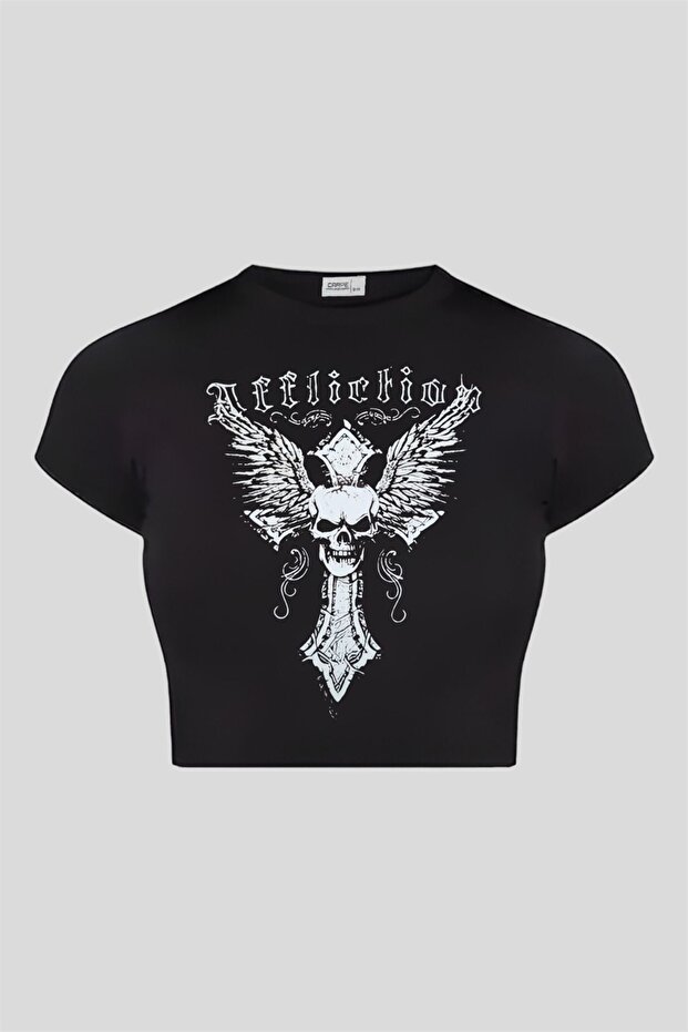 Graffiti Skull Crop - 1