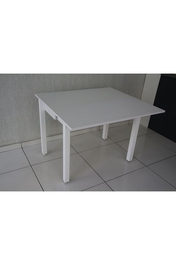 90 X 45 Cm Katlanır Mutfak Masası - 4