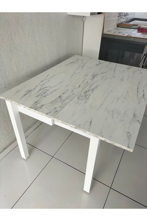 90 X 45 Cm Katlanır Mutfak Masası - 4