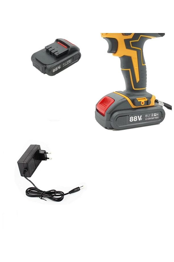 Şarjlı Matkap Için Şarj Adaptörü 12 Volt 14v 18v 20v 48v 58v Li-on Pil Şarj 5.0 mh Üniversal - 3