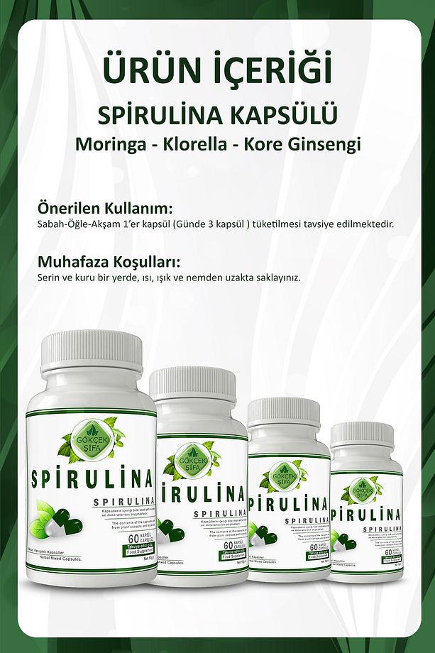Spirulina Kapsül - 4