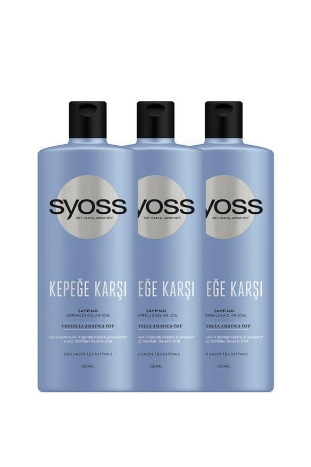 Kepeğe Karşı Şampuan 500 Ml X 3 Adet - 1