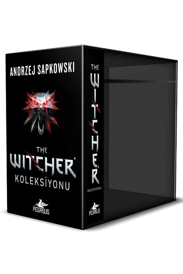 Kitap Set Kutusu - The Witcher Koleksiyonu 11 Kitaplık Özel Set Kutusu - 1