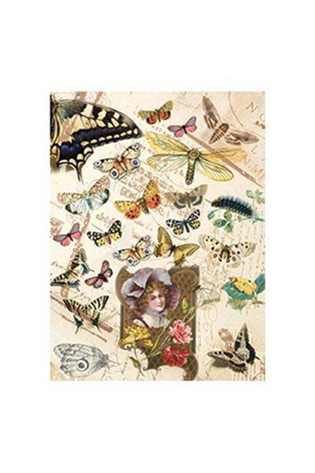 Brass Decopage Paper Model 83 - 1