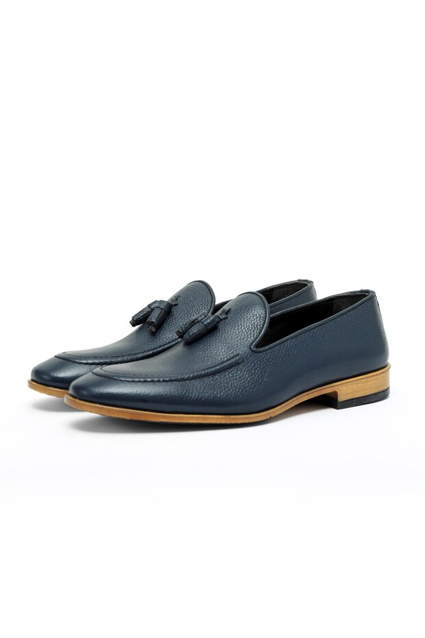 Tusa Genuine Leather Men's Classic Shoes, Loafer Classic Shoes