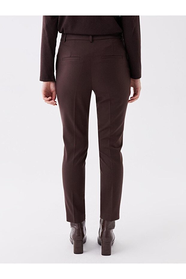 LCWAIKIKI Basic Kadın Dar Fit Düz Pantolon - 4