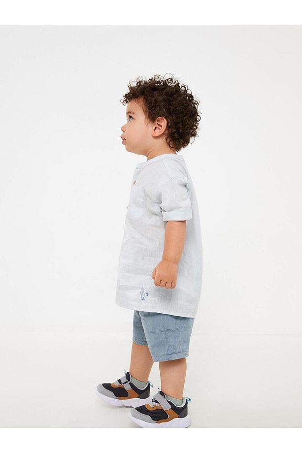 LCW baby Basic Erkek Bebek Şort - 1