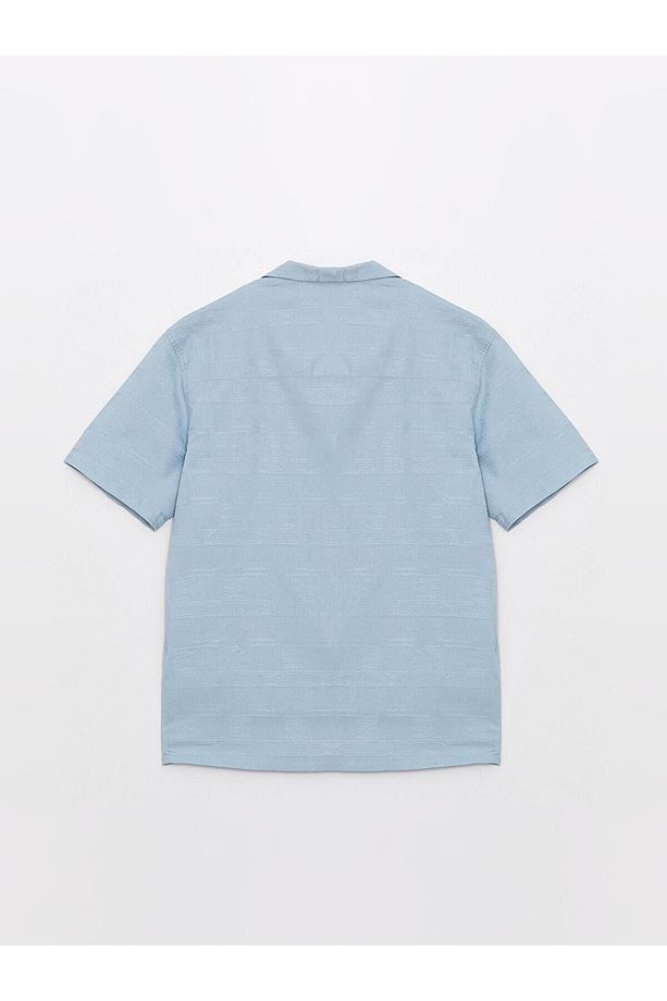 LCW Casual Regular Fit Kısa Kollu Erkek Gömlek - 7