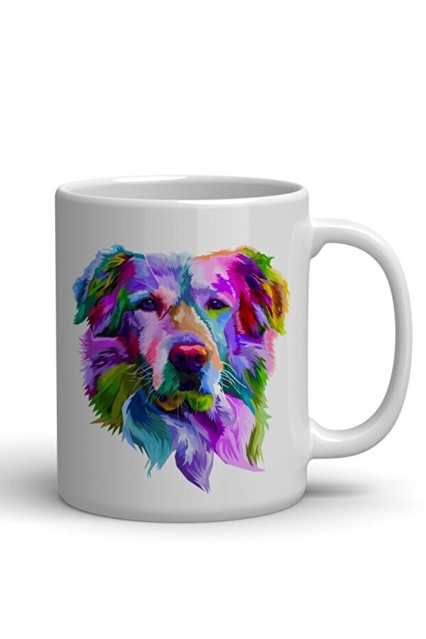 كوب مطبوع عليه كلب - 1